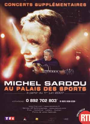 Michel SARDOU - Biographie, spectacles, films, théâtre et photos